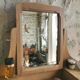 Coiffeuse Vintage en bois, entièrement restaurée