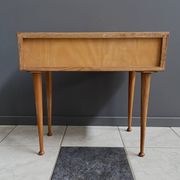 small hallway cabinet in unusual shape 1960s