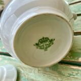 White porcelain coffee pot