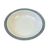 Vintage hollow dish Terre de fer St Amand & Hamage model Laurier made in France