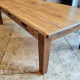 Solid oak coffee table
