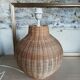 Rattan lamp foot