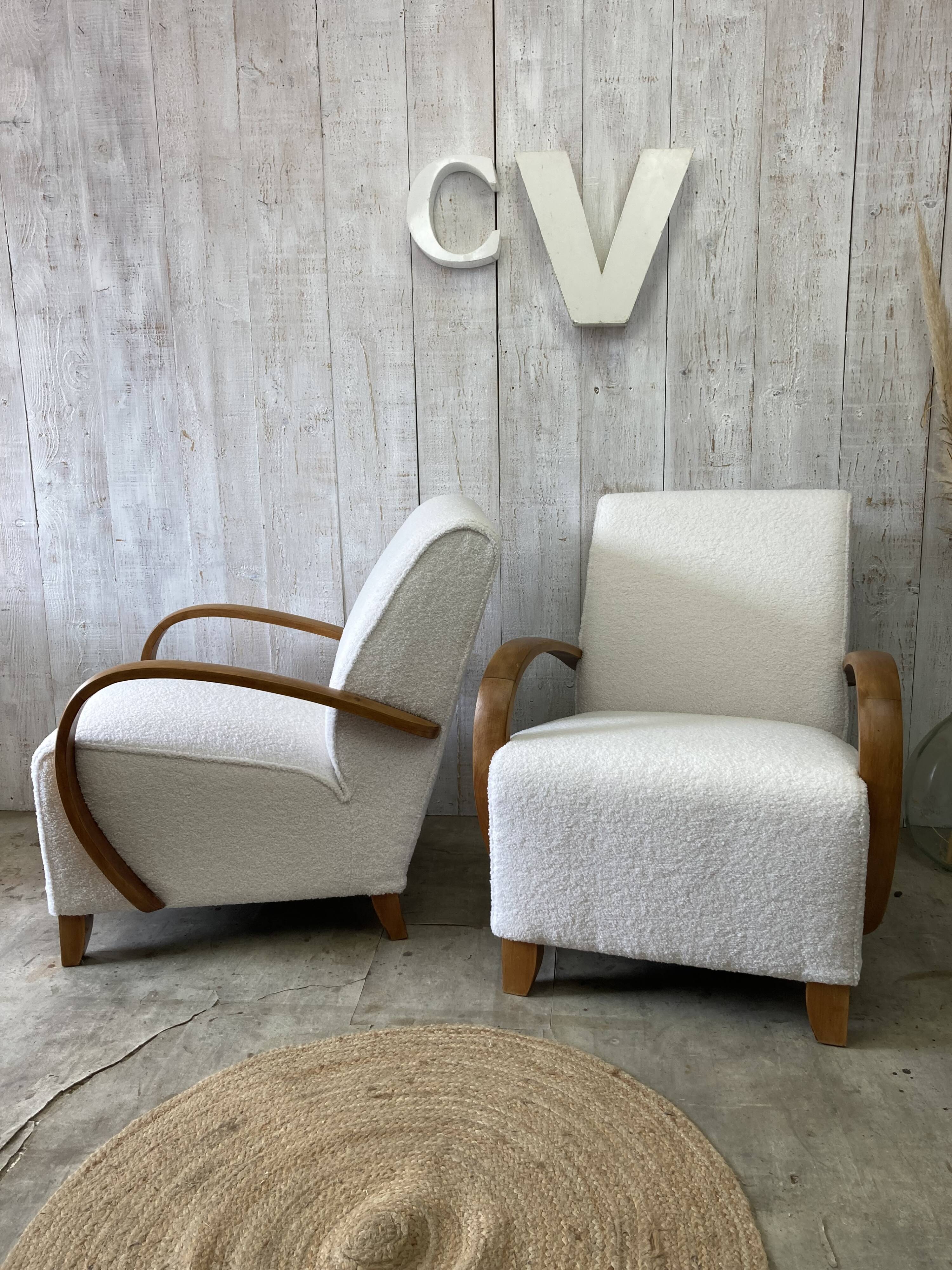 Pair of vintage armchairs