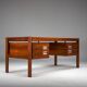 Mid-century modern Danish desk in teak from Dyrlund, 1960s