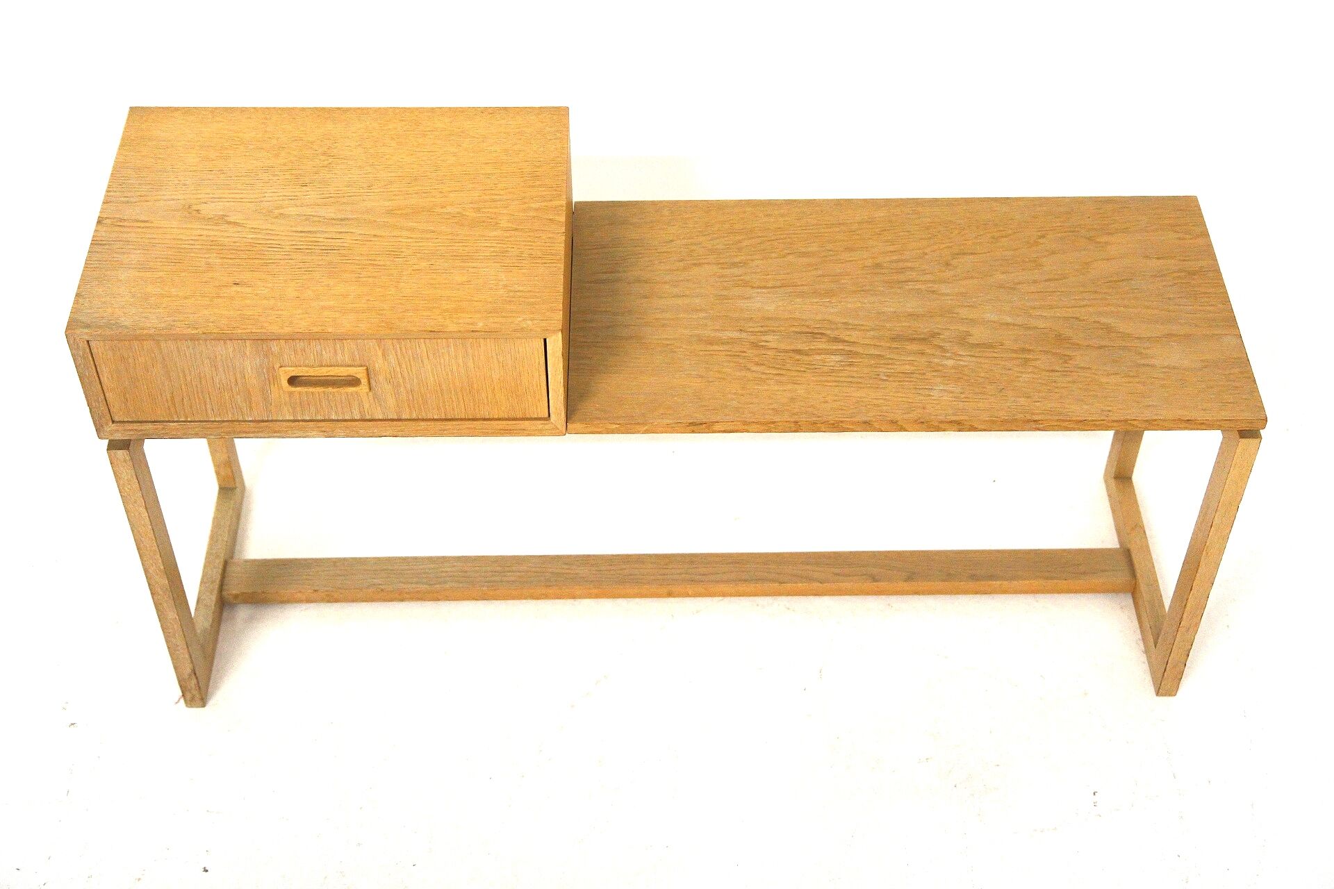 Oak telephone bench, Sweden, 1960