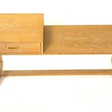 Oak telephone bench, Sweden, 1960
