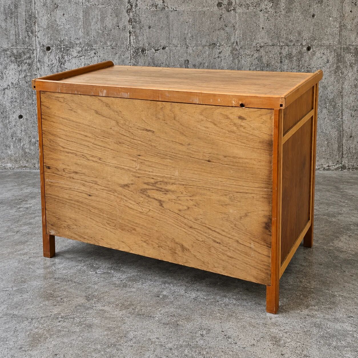 Wood combination sideboard / side board / dresser / 2 x drawer / 1970s