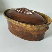 Vintage terrine in glazed earthenware La Bourguignonne n°6