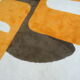 Design round carpet, 60s