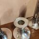Set of 4 candlesticks "Luise" by Günther Lambert silver-plated metal