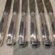 6 silver-plated table knives by Christofle Malmaison