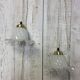 Paire de baladeuses tulipes vintage