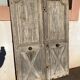 Double-leaf carriage door