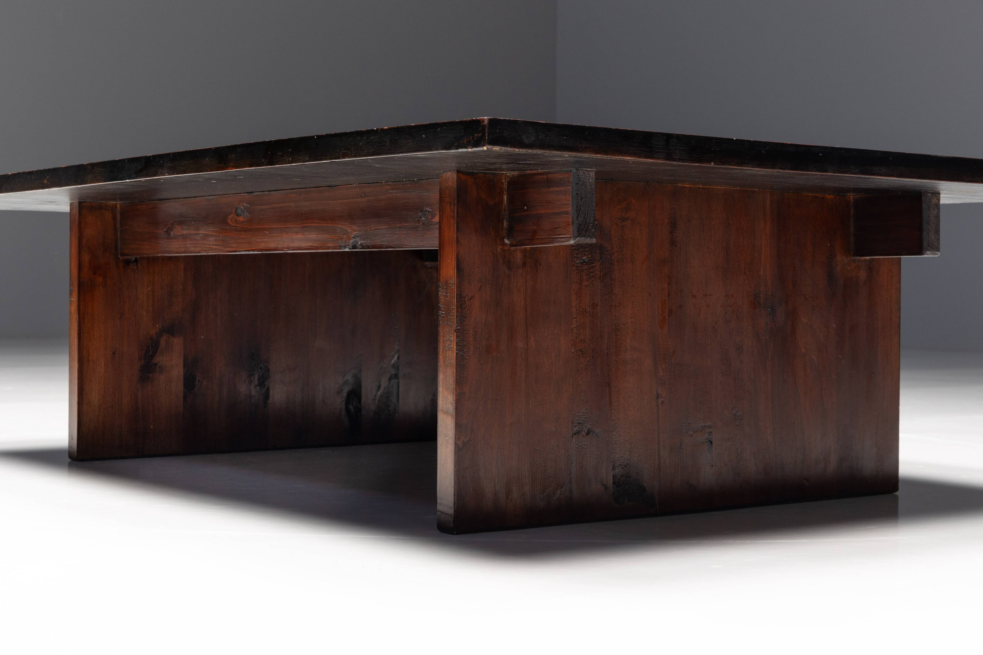 Bamboo Coffee Table by Axel Vervoordt, Belgium, 1980s