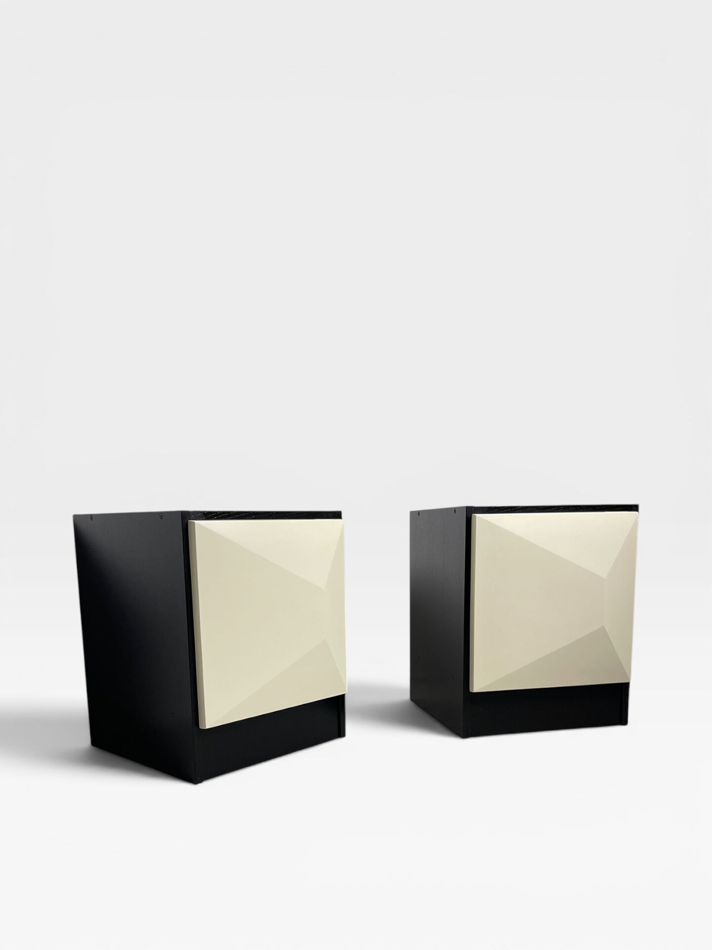 Pair of bedside tables 1980