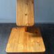 Vintage ergonomic chair in solid pine