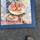 Still life with a bouquet of flowers – Colourful interior – Signed