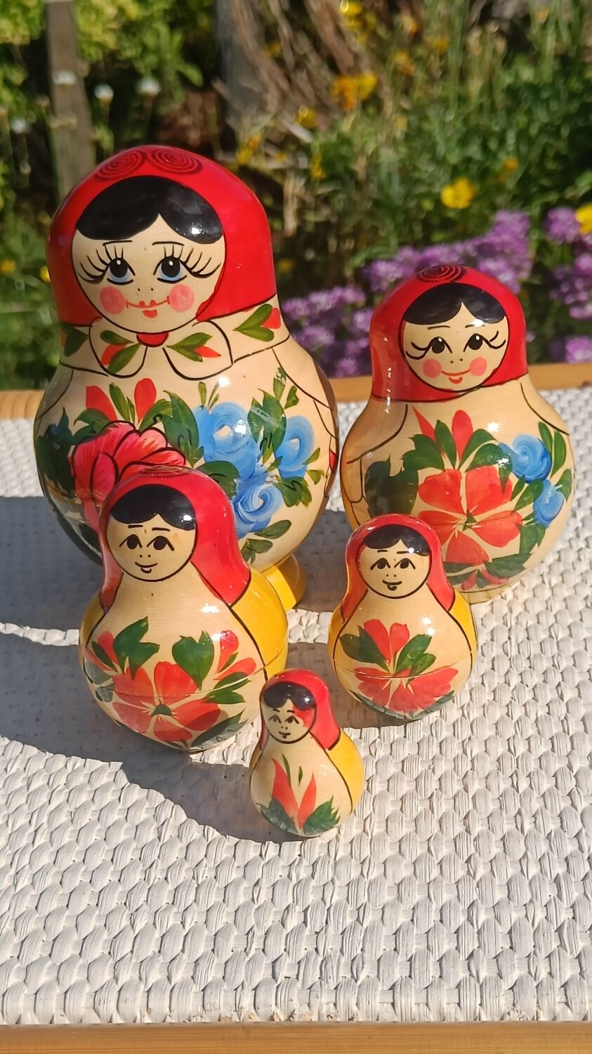 Vintage Russian matryoshka doll