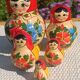 Vintage Russian matryoshka doll