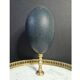 Emu Egg, Bronze Base (Early 20th century) H: 21 cm | Curiosity Collectible | PlaceOddity