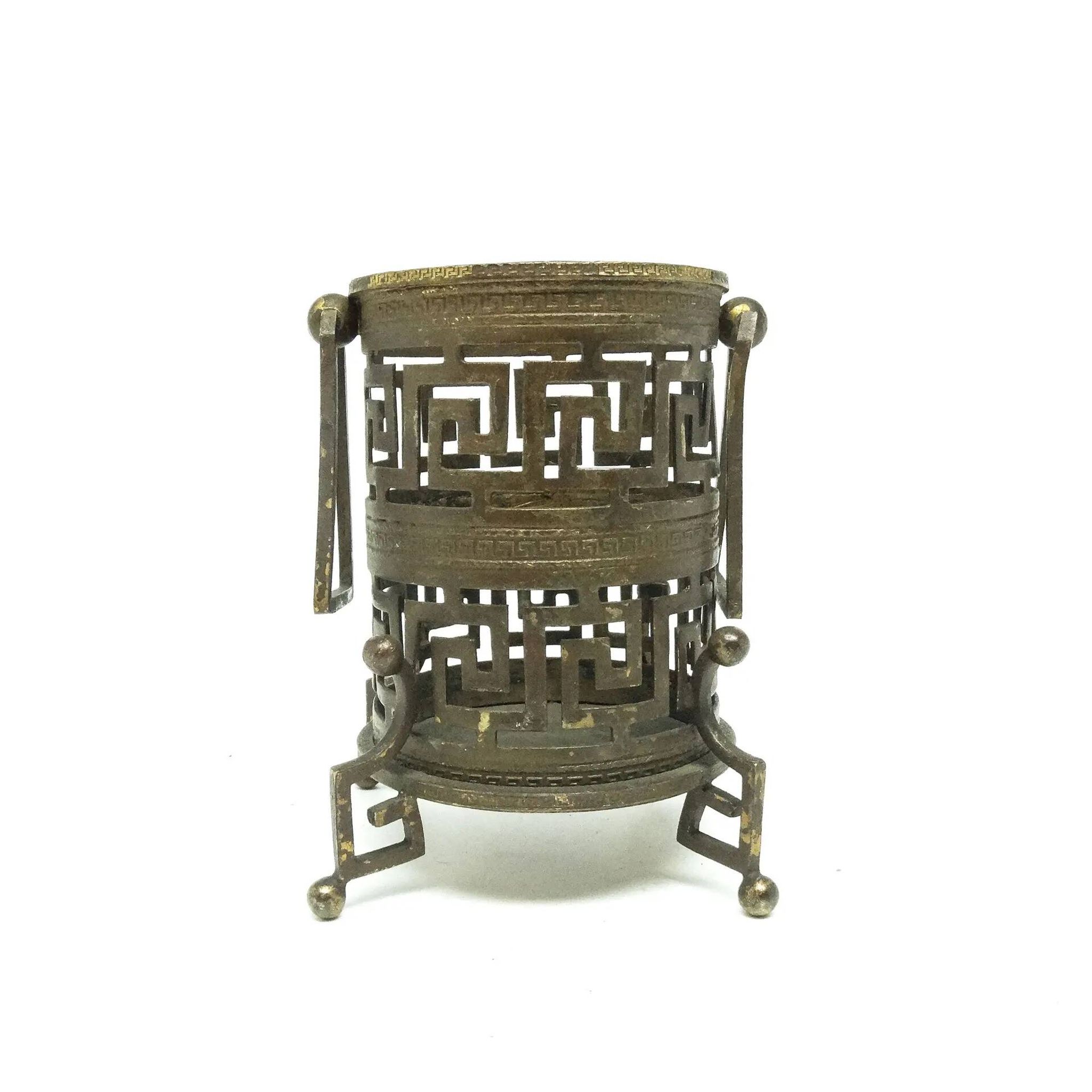 Empire vase, metal, France, 19th century