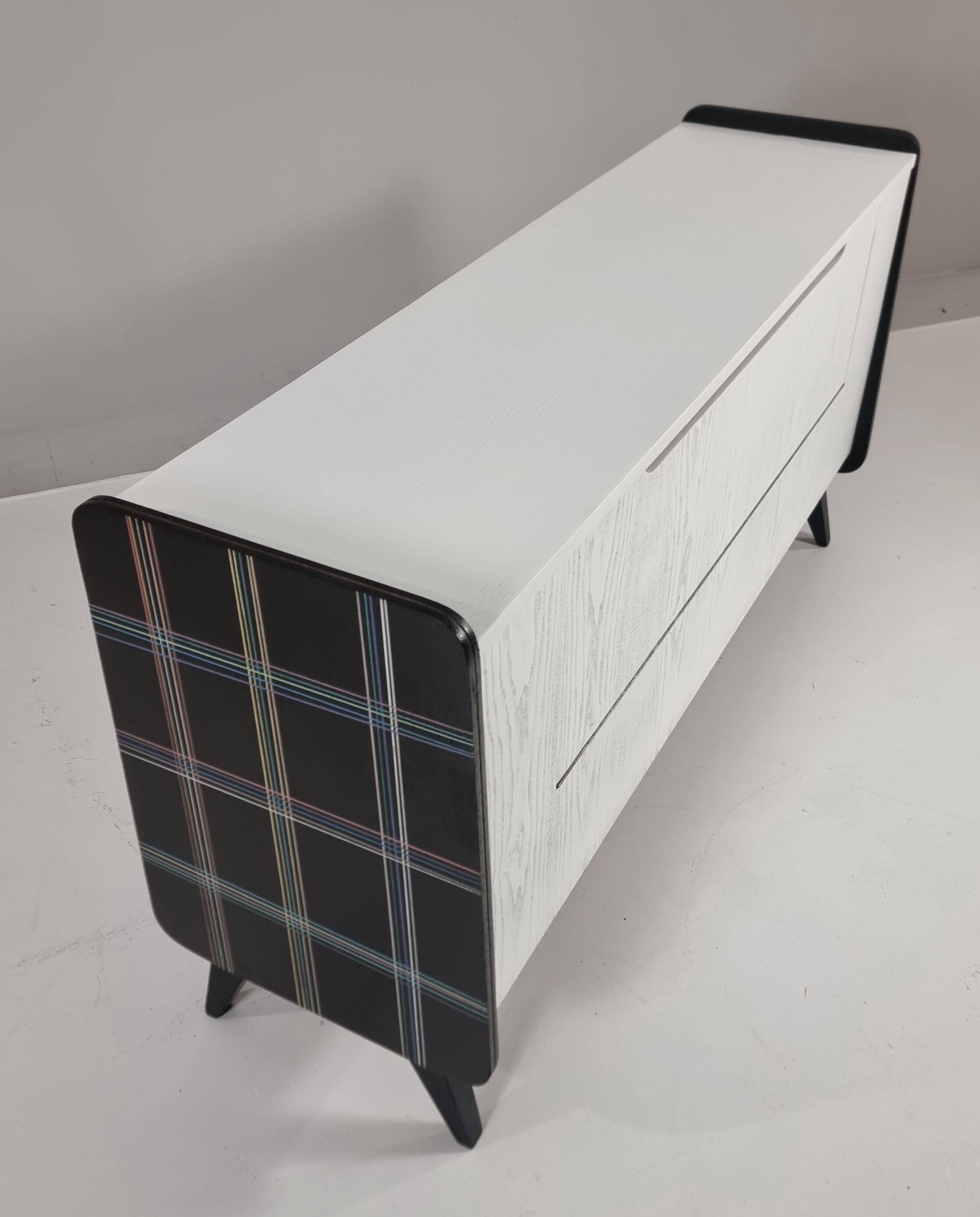 Vintage Ash Chest of Drawers, 1970s