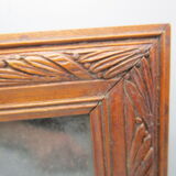 Old frame in worked wood