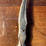 Pair of Antique Silver Grape Scissors