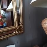 Beaded mirrors.