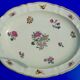 Oval porcelain flat stamped bernardaud