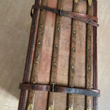 Travel trunk late nineteenth century