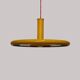 Yellow XL Fog & Morup Optima Pendant Lamp: Hans Due Design, Denmark 1970s