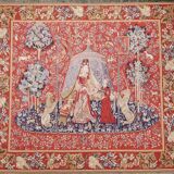 Chinese tapestry "La Dame a la Licorne" 20th century