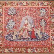 Chinese tapestry "La Dame a la Licorne" 20th century