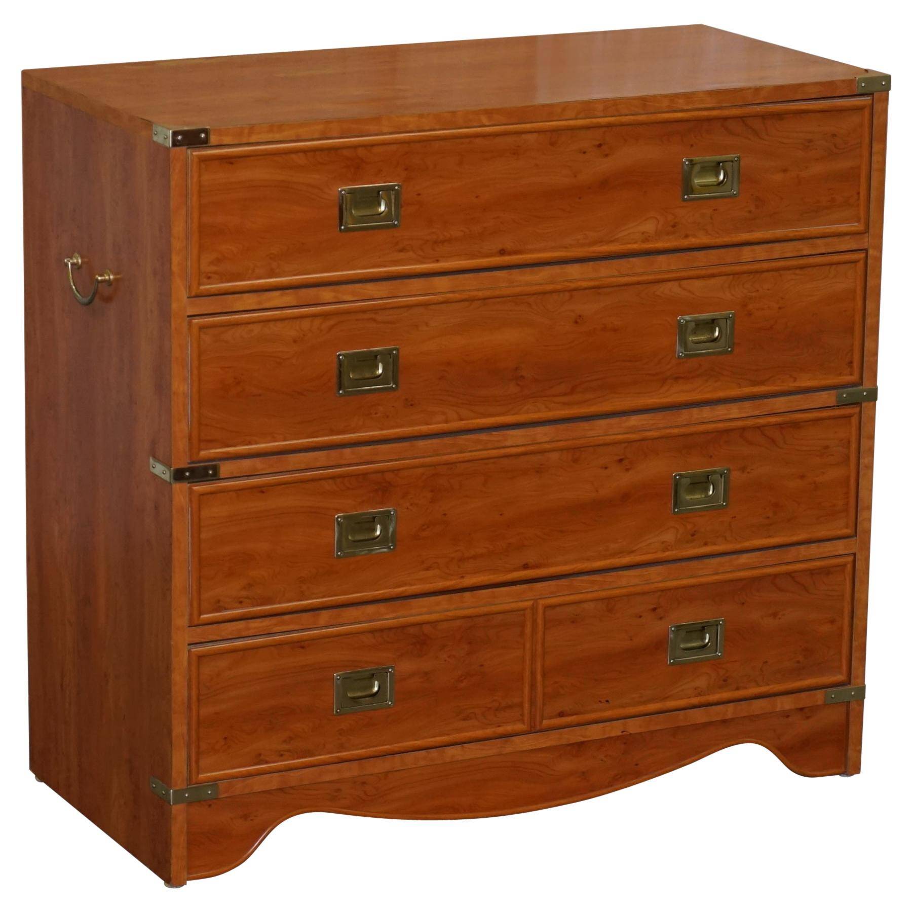 Commode vintage Meubles Gautier style campagne militaire