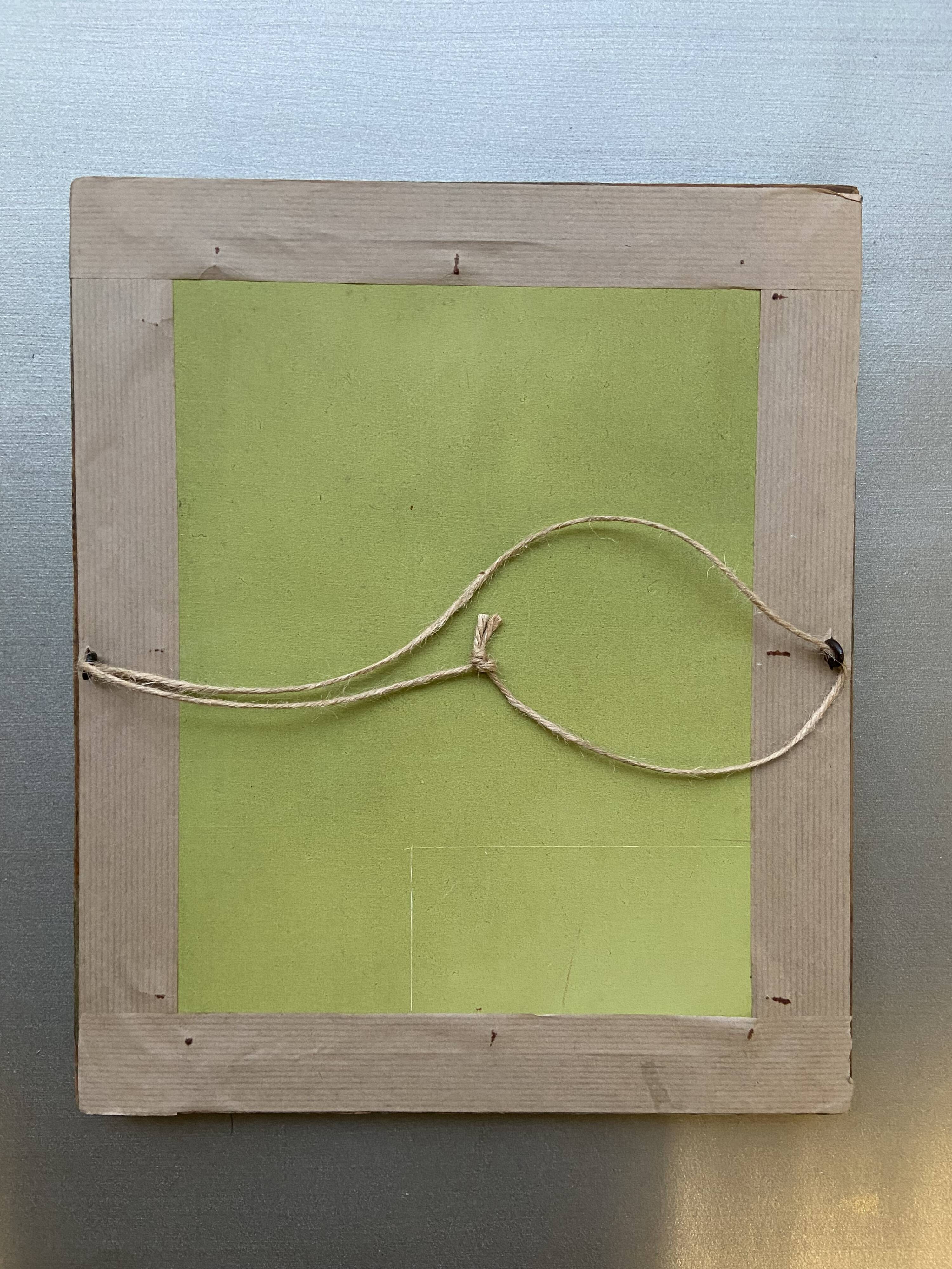 original framed watercolor