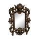 Richly chiselled bronze table mirror – neo-Renaissance style, 19th century