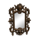 Richly chiselled bronze table mirror – neo-Renaissance style, 19th century