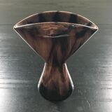 Flamed fan vase