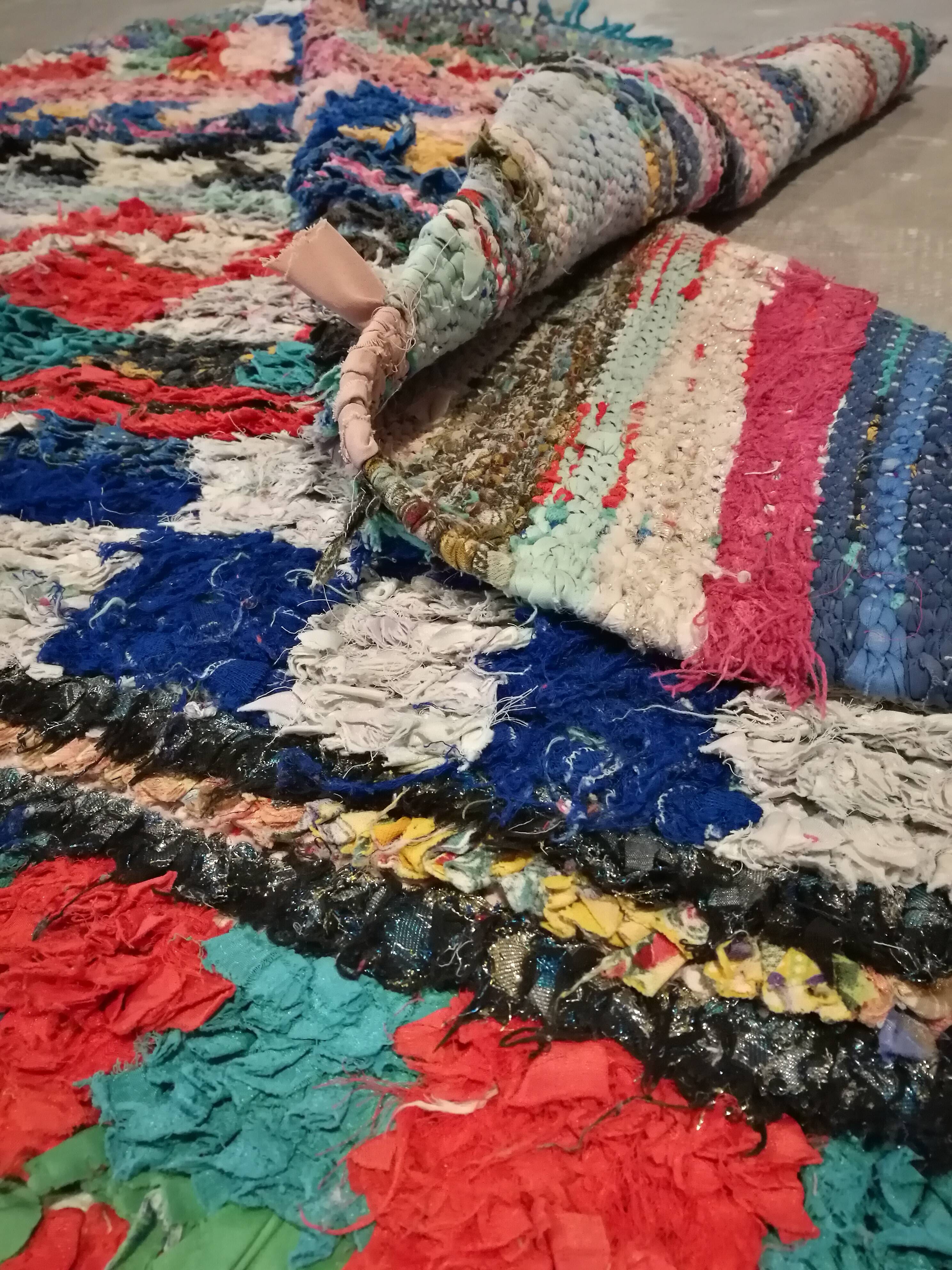 Thick rug 230cm x 141cm fabrics berebere