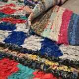 Thick rug 230cm x 141cm fabrics berebere