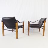 Arkana Set of 2 Safari Chairs by Maurice Burke
