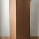 Vintage teak corner bookshelf