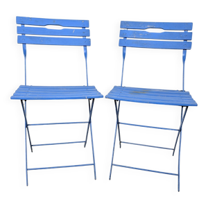 Paire de chaises pliantes - jardin
