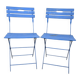 Pair of folding garden chairs
