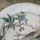 Round dish in fine earthenware from the Bordeaux Vieillard factory - 19th century
