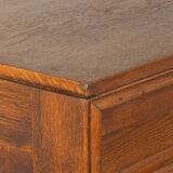 Unique Art Deco tambour cabinet from the 1930s