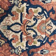 Very beautiful antique Persian carpet Tabriz very fine silk 135x160 cm