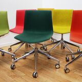 Set of 6 Catifa 46 office chairs, Arper