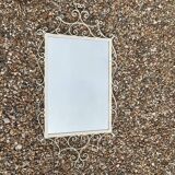 Miroir fer forgé vintage 1960